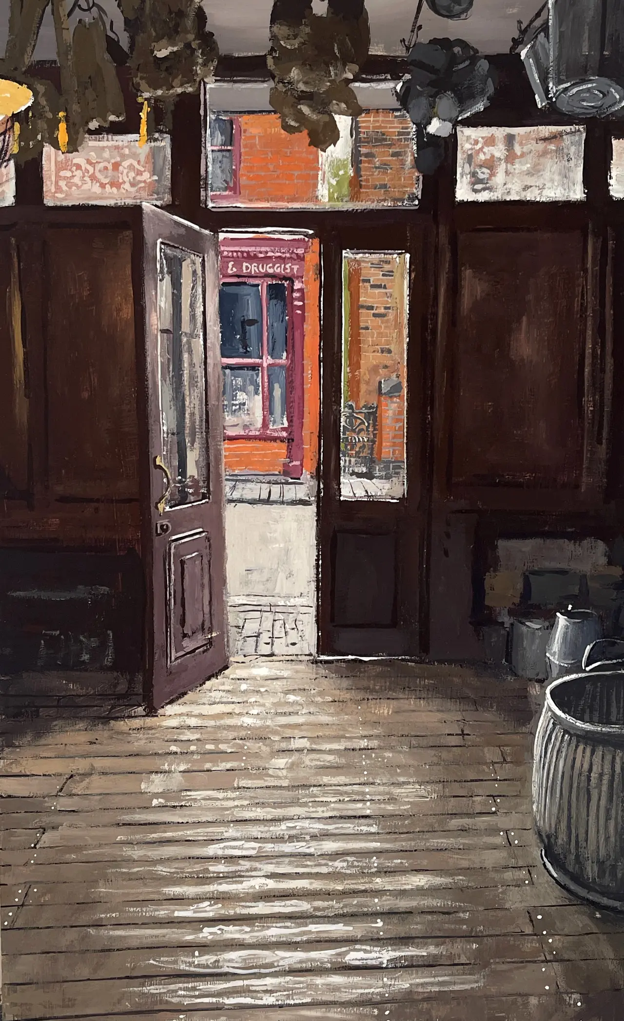 Matthew Wood - e. langton store, doorway